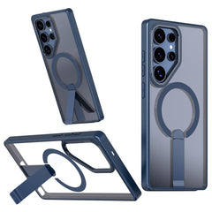 For Samsung Galaxy S23 Ultra / S22 Ultra 5G Case Compatible with MagSafe Kickstand TPU + Acrylic Phone Cover