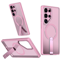 For Samsung Galaxy S23 Ultra / S22 Ultra 5G Case Compatible with MagSafe Kickstand TPU + Acrylic Phone Cover