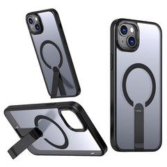 For iPhone 14 / 13 Case Compatible with MagSafe Kickstand TPU + Acrylic Phone Cover - TechGearPal