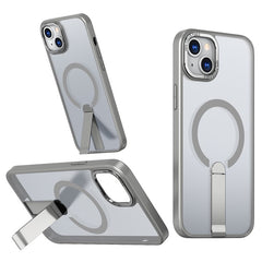 For iPhone 14 / 13 Case Compatible with MagSafe Kickstand TPU + Acrylic Phone Cover - TechGearPal