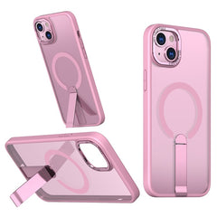For iPhone 14 / 13 Case Compatible with MagSafe Kickstand TPU + Acrylic Phone Cover - TechGearPal