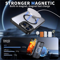 For iPhone 14 Pro Max Case Compatible with MagSafe Kickstand TPU + Acrylic Phone Cove - TechGearPal