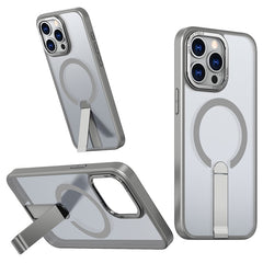 For iPhone 13 Pro Max  /  12 Pro Max Case Compatible with MagSafe Kickstand TPU + Acrylic Phone Cover - TechGearPal