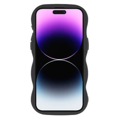 For iPhone 14 Pro Max Case Compatible with MagSafe TPU + PC Phone Back Cover Skin Touch Wave Shape - TechGearPal