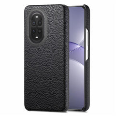 For Huawei nova 13 Pro 5G Case Litchi Texture Leather Coated PC Mobile Back Cover
