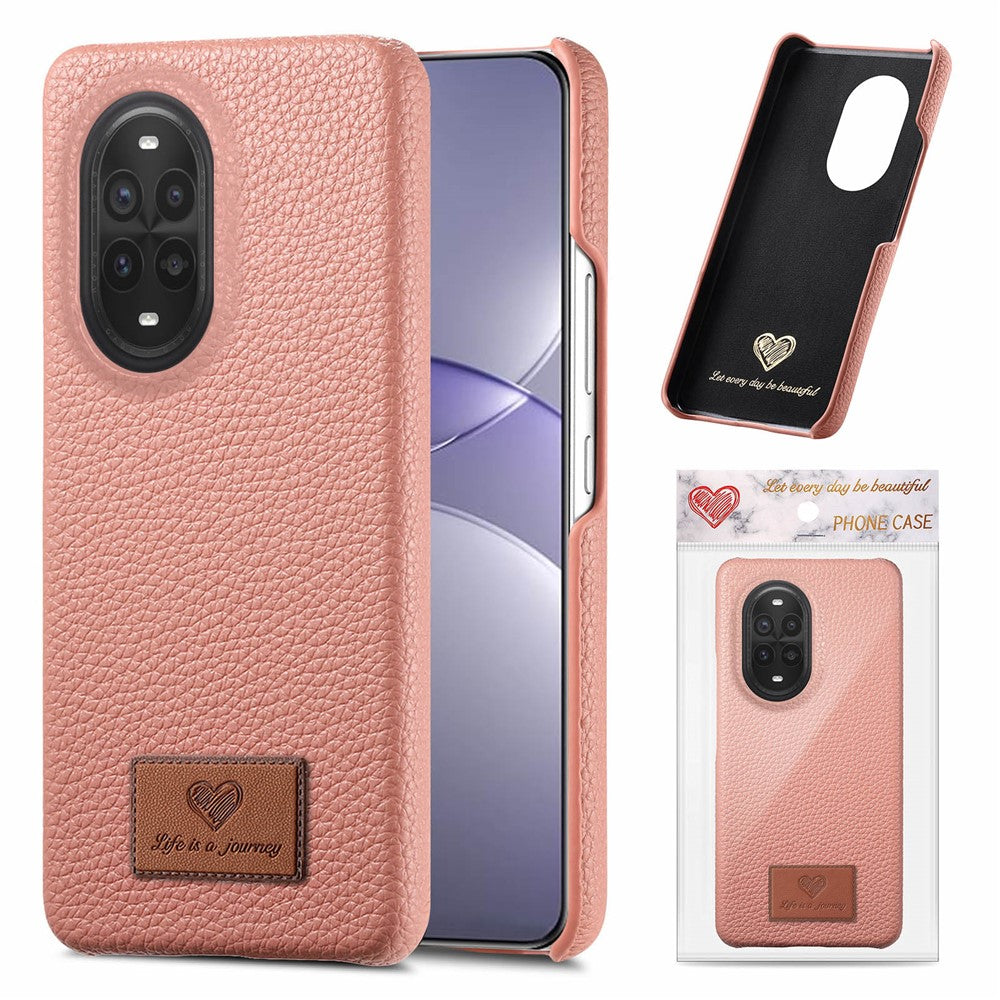Coque fine en cuir texturé et TPU pour Huawei Nova 13 Pro 5G 