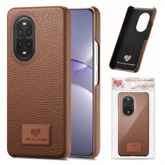 Coque fine en cuir texturé et TPU pour Huawei Nova 13 Pro 5G 