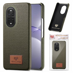 Coque fine en cuir texturé et TPU pour Huawei Nova 13 Pro 5G 