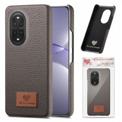 Coque fine en cuir texturé et TPU pour Huawei Nova 13 Pro 5G 