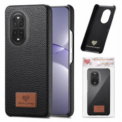 Coque fine en cuir texturé et TPU pour Huawei Nova 13 Pro 5G 