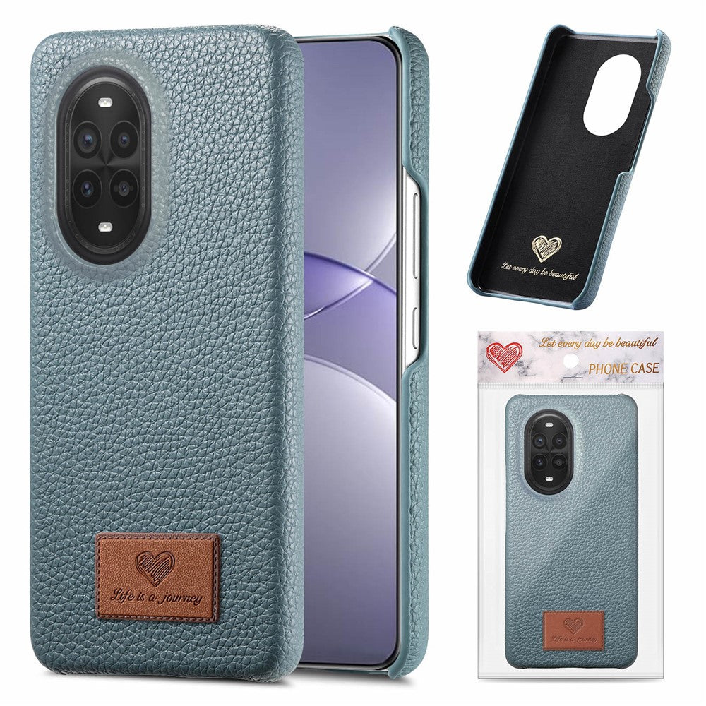 Coque fine en cuir texturé et TPU pour Huawei Nova 13 Pro 5G 