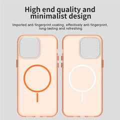 For iPhone 14 Pro Max Case Compatible with MagSafe TPU + PC + PET Phone Cover Rhinestone Decor Lens Frame - TechGearPal