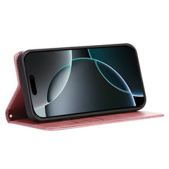 For iPhone 14 Pro Max Case Wallet Calf Texture Leather Phone Cover with Hidden Magnetic Closure - TechGearPal