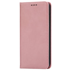 For iPhone 14 Pro Max Case Wallet Calf Texture Leather Phone Cover with Hidden Magnetic Closure - TechGearPal