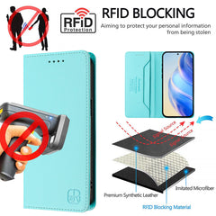 For iPhone 16 Leather Case RINACASIS RC01 Phone Cover with RFID Blocking Wallet Stand - TechGearPal