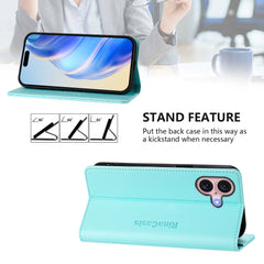 For iPhone 16 Leather Case RINACASIS RC01 Phone Cover with RFID Blocking Wallet Stand - TechGearPal