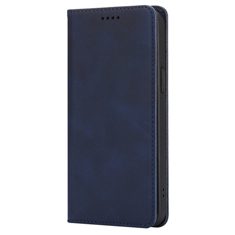 For iPhone 13 Pro Max Case Wallet Calf Texture Leather Phone Cover with Hidden Magnetic Closure - TechGearPal