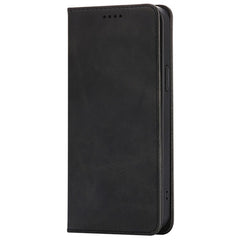 For iPhone 13 Pro Case Wallet Calf Texture Leather Phone Cover with Hidden Magnetic Closure - TechGearPal