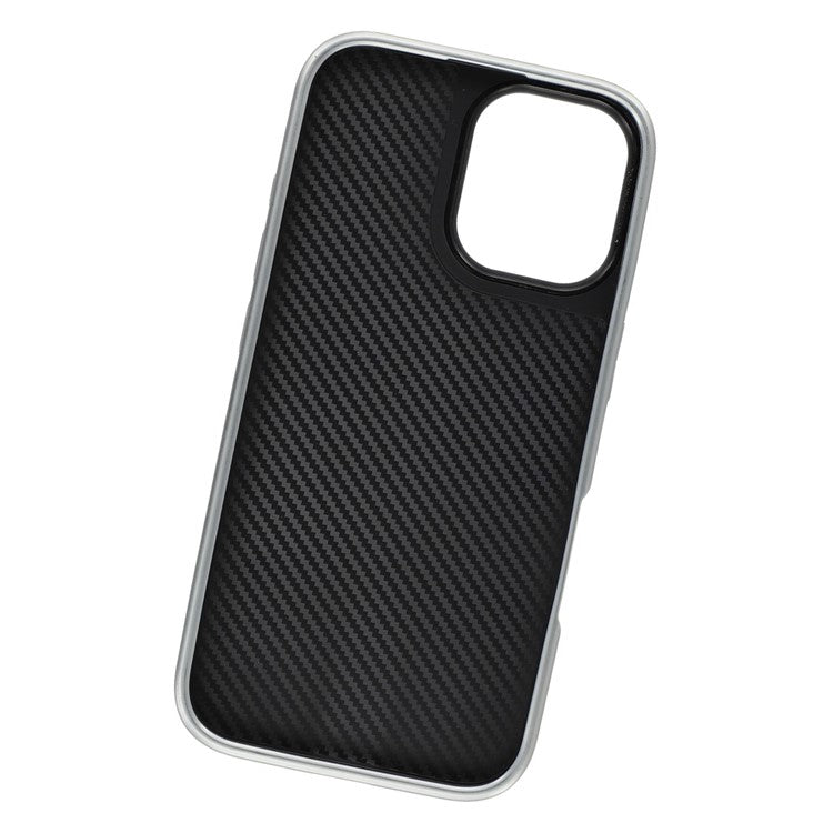 For iPhone 16 Case Compatible with MagSafe Electroplating Edge PU + TPU + PC Phone Back Cover - TechGearPal