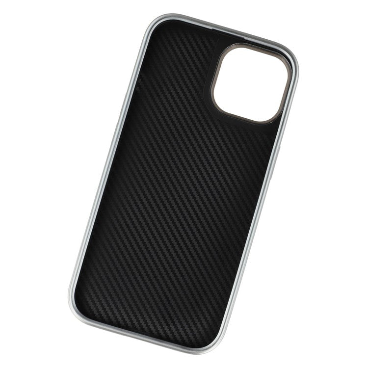 For iPhone 14 / 13 Case Compatible with MagSafe Electroplating Edge PU + TPU + PC Phone Back Cover - TechGearPal