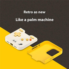 BITMOLAB GAMEBABY For iPhone 16 Pro Max Case Retro Handheld Game Console Design Phone Cover - TechGearPal