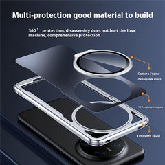 For Huawei Mate 70 Pro+  /  70 Pro Phone Case Shockproof TPU PC Back Cover with Lens Kickstan - TechGearPal