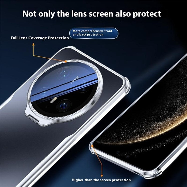 For Huawei Mate 70 Pro+  /  70 Pro Phone Case Shockproof TPU PC Back Cover with Lens Kickstan - TechGearPal