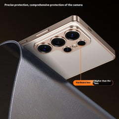 For Samsung Galaxy S25 Ultra Bumper Case Alloy Frame Cover with Lens Frame