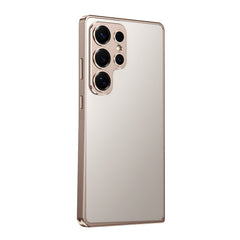 For Samsung Galaxy S25 Ultra Bumper Case Alloy Frame Cover with Lens Frame