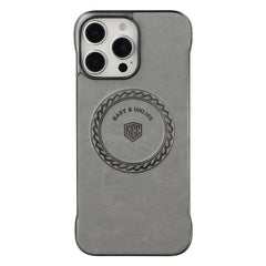 KIGC For iPhone 14 Pro Max Magnetic Case Electroplating PC + PU Phone Back Cover - TechGearPal