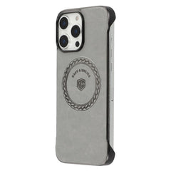 KIGC For iPhone 14 Pro Max Magnetic Case Electroplating PC + PU Phone Back Cover - TechGearPal