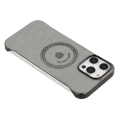KIGC For iPhone 14 Pro Max Magnetic Case Electroplating PC + PU Phone Back Cover - TechGearPal
