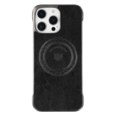 KIGC For iPhone 14 Pro Max Magnetic Case Electroplating PC + PU Phone Back Cover - TechGearPal