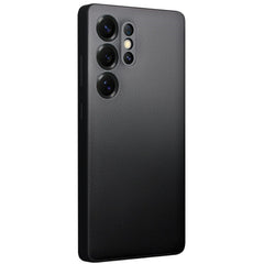 QIALINO Für Samsung Galaxy S25 Ultra Fall View Window Echtes Kuh Leder Flip Telefon Abdeckung 