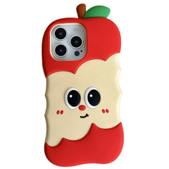 For iPhone 16 Pro Max Silicone Case Unique Apple Style Shockproof Phone Back Cover