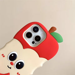 For iPhone 16 Pro Max Silicone Case Unique Apple Style Shockproof Phone Back Cover