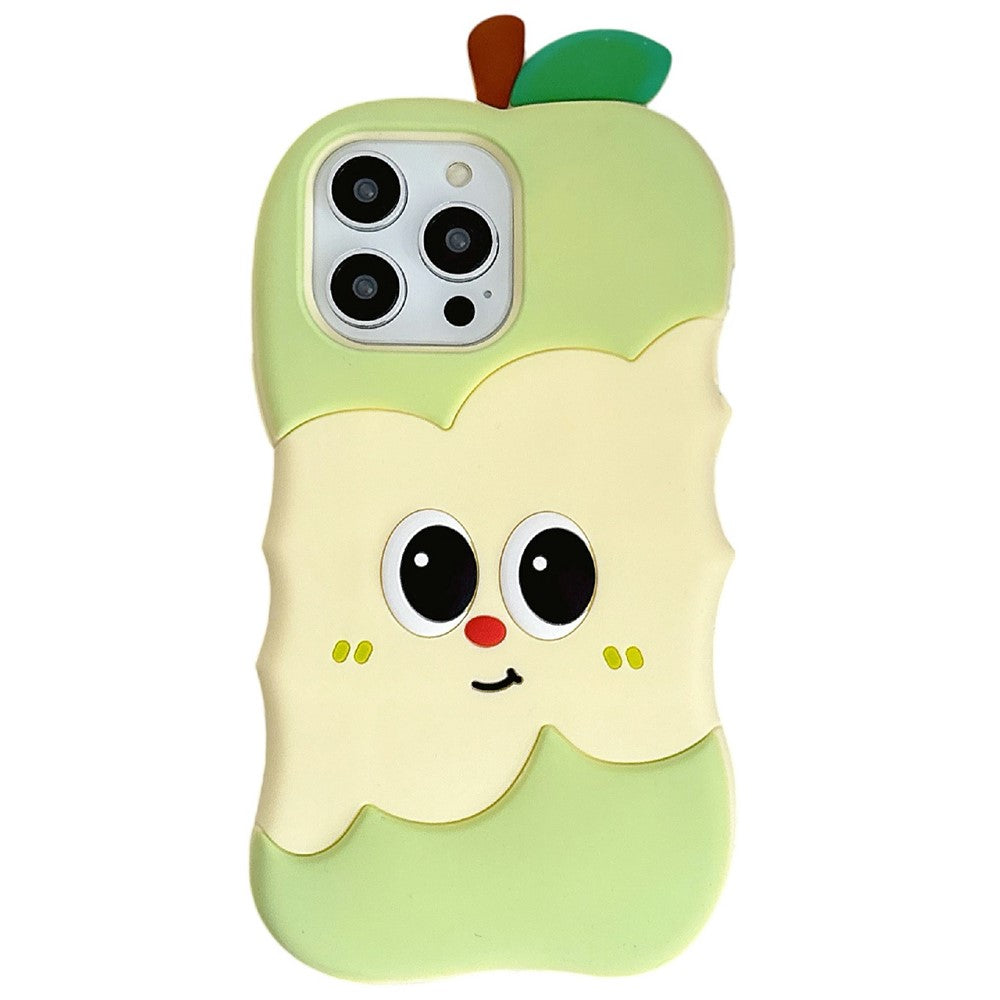 For iPhone 16 Pro Max Silicone Case Unique Apple Style Shockproof Phone Back Cover