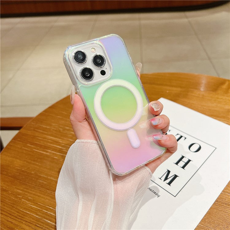 For iPhone 14 Pro Max Case Compatible with MagSafe Acrylic + TPU Gradient Phone Cover - TechGearPal