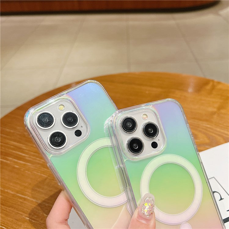 For iPhone 14 Pro Case Compatible with MagSafe Acrylic + TPU Gradient Phone Cover - TechGearPal