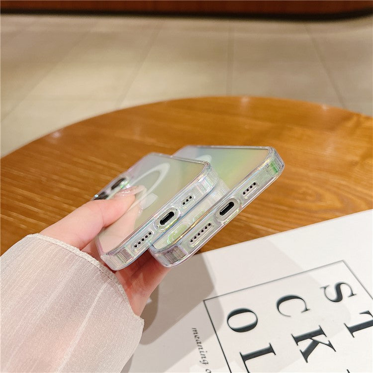 For iPhone 14 Pro Case Compatible with MagSafe Acrylic + TPU Gradient Phone Cover - TechGearPal