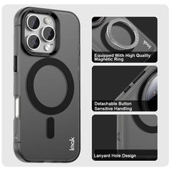 IMAK For iPhone 16 Pro Case Compatible with MagSafe Candy Color Anti Drop TPU + PET Back Cover - TechGearPal