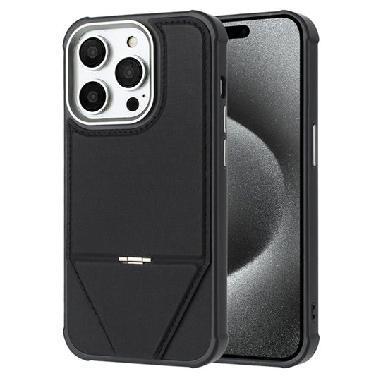 For iPhone 14 Pro Max Case Compatible with MagSafe Kickstand TPU + PU Leather Phone Cover - TechGearPal