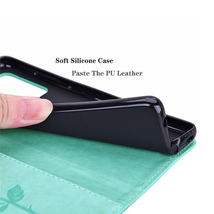 For iPhone 14 Pro Max Case Rose Pattern Leather Wallet Phone Cover with Strap - TechGearPal