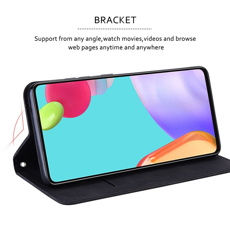 For iPhone 14 Pro Max Case Business Style Magnetic Closure Leather Phone Cover with Strap - TechGearPal