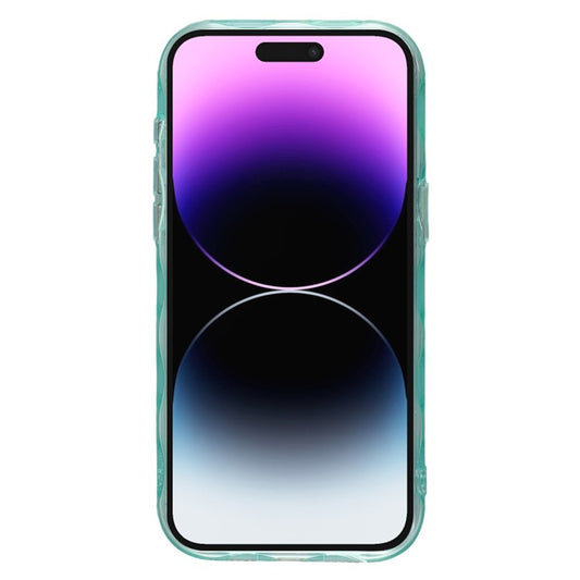 For iPhone 14 Pro Case Inner Wave Pattern TPU + Acrylic Phone Cover - TechGearPal