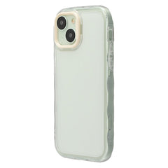 For iPhone 14 Case Inner Wave Pattern TPU + Acrylic Phone Cover - TechGearPal