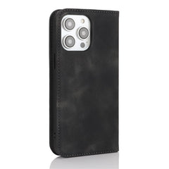 Stand Case for iPhone 13 Pro Max / 12 Pro Max Magnetic Closure Skin Touch Leather Flip Phone Cover with Wallet - TechGearPal