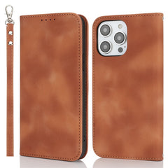 Stand Case for iPhone 13 Pro Max / 12 Pro Max Magnetic Closure Skin Touch Leather Flip Phone Cover with Wallet - TechGearPal