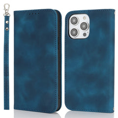 For iPhone 14 Pro Max Stand Case Magnetic Closure Skin Touch Leather Flip Phone Cover with Wallet - TechGearPal