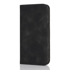 For iPhone 16 Stand Case Magnetic Closure Skin Touch Leather Flip Phone Cover with Wallet - TechGearPal